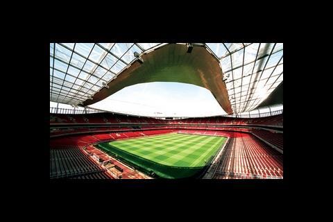 Arsenal’s Emirates stadium opened on budget in time for the 2006/7 football season